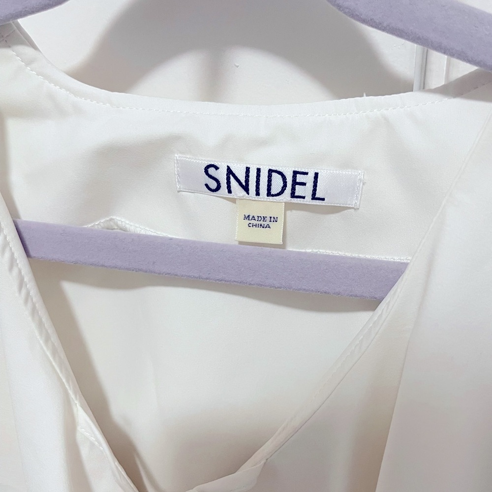 SNIDEL VOLUME RUFFLE BLOUSE One size - Picture 9 of 12